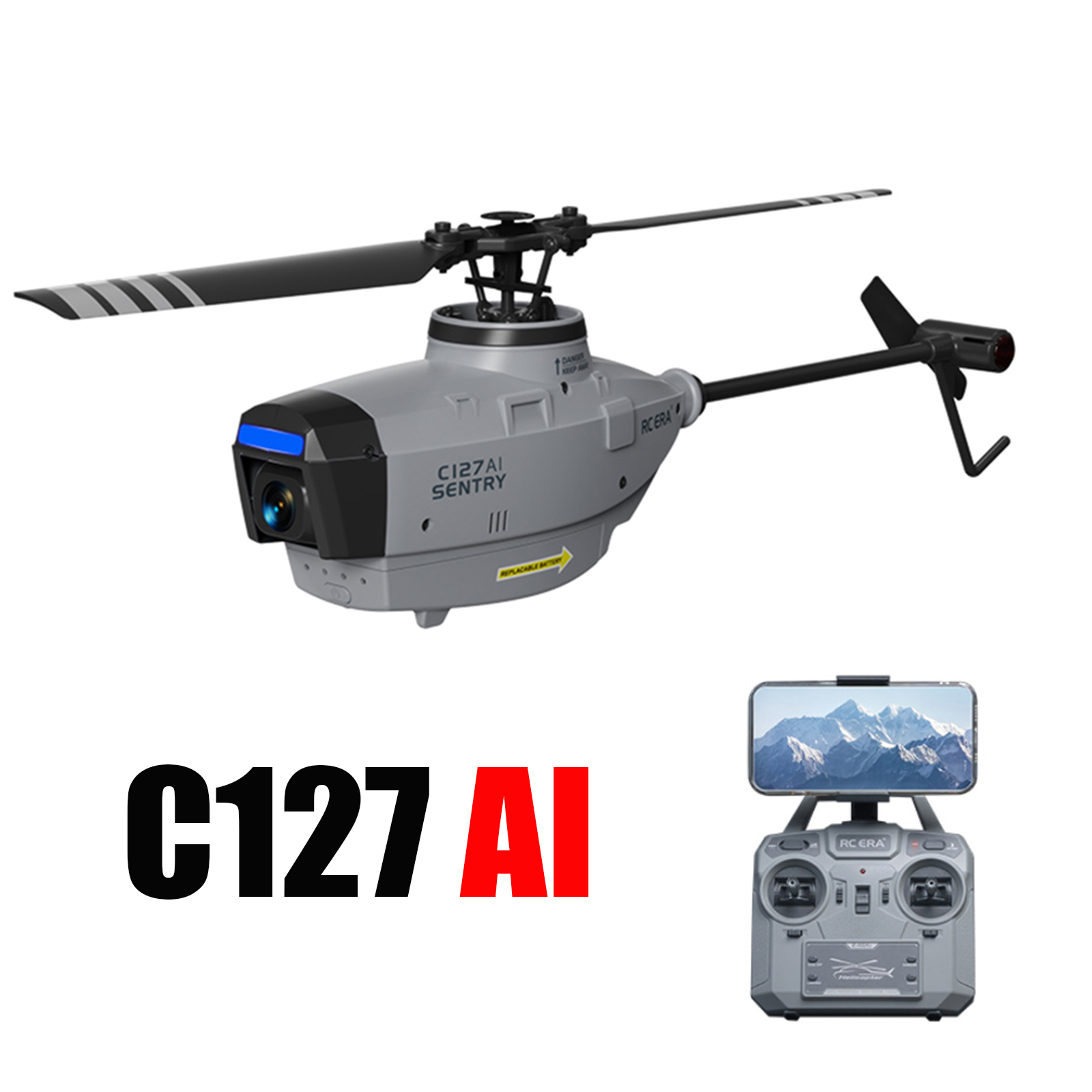 RC ERA C127AI C127 C128 2.4G 6 - Rc Helicopter Nitro recension och pris