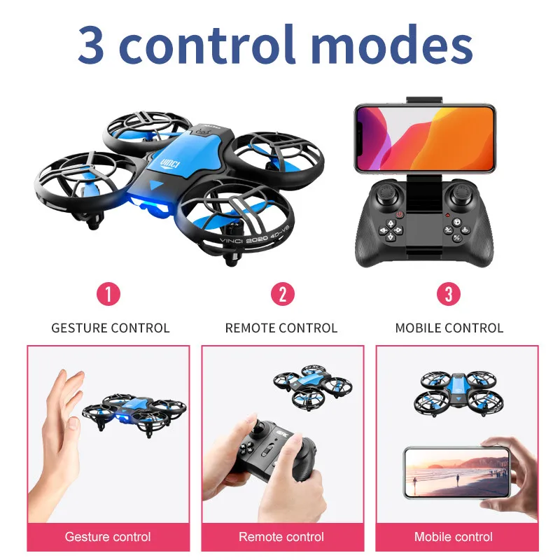 V8 New Mini Drone 4K Professio - Rc Helicopter Mini recension och pris