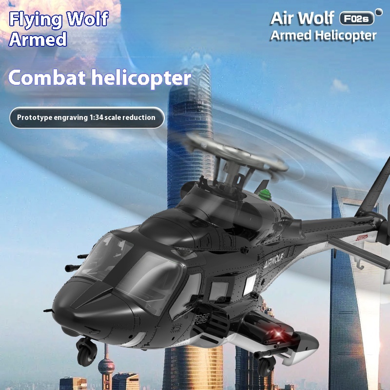Yuxiang F02s Flying Wolf Armed - Rc Helicopter Nitro recension och pris