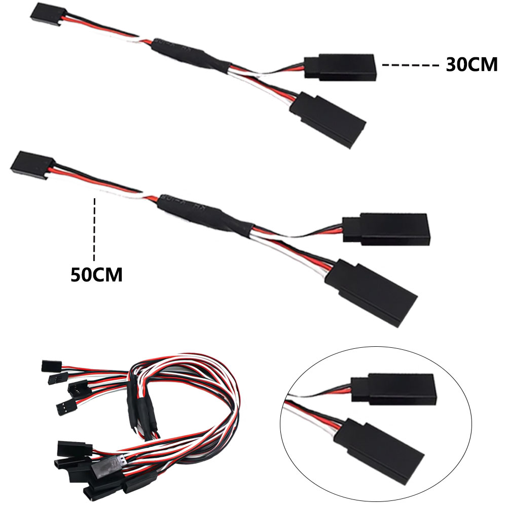 5/8/10pcs RC Servo Y Extension - Rc Helicopter Parts recension och pris