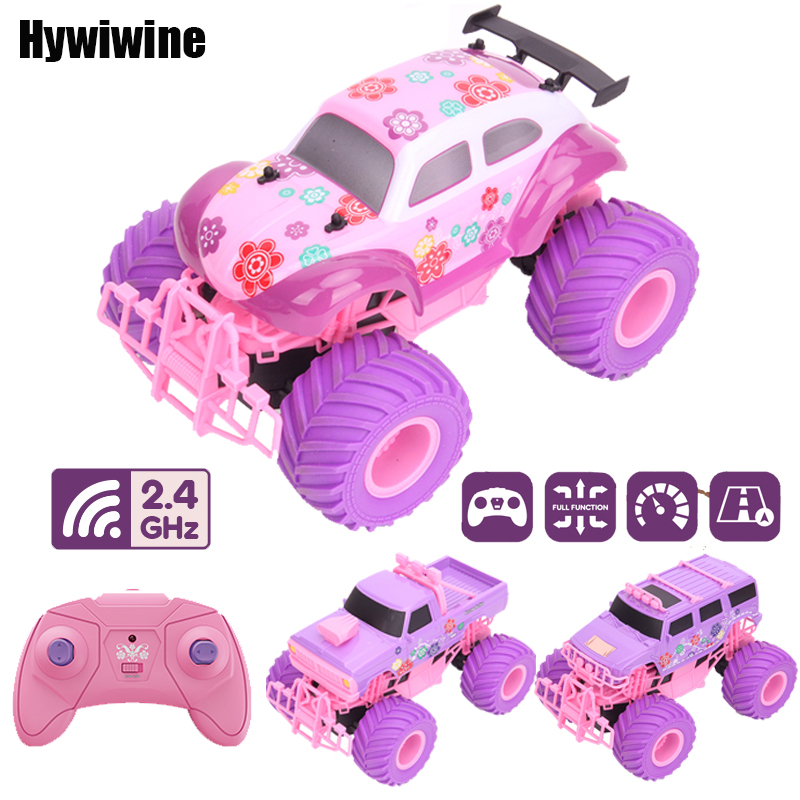 Pink RC Car Electric Drive Off - Rc Helicopter Charger recension och pris