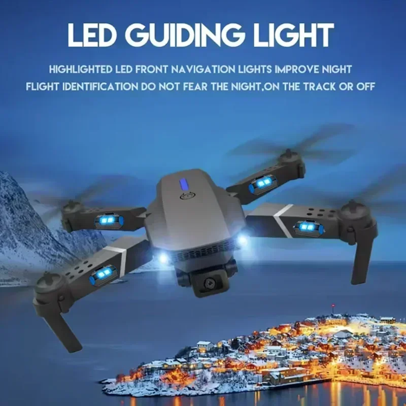 E88 Pro WIFI FPV Drone Wide An - Rc Helicopter Case recension och pris