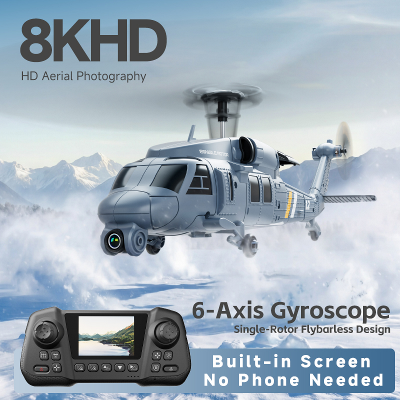 4DRC New L2 8K HD Camera RC He - Rc Helicopter Nitro recension och pris
