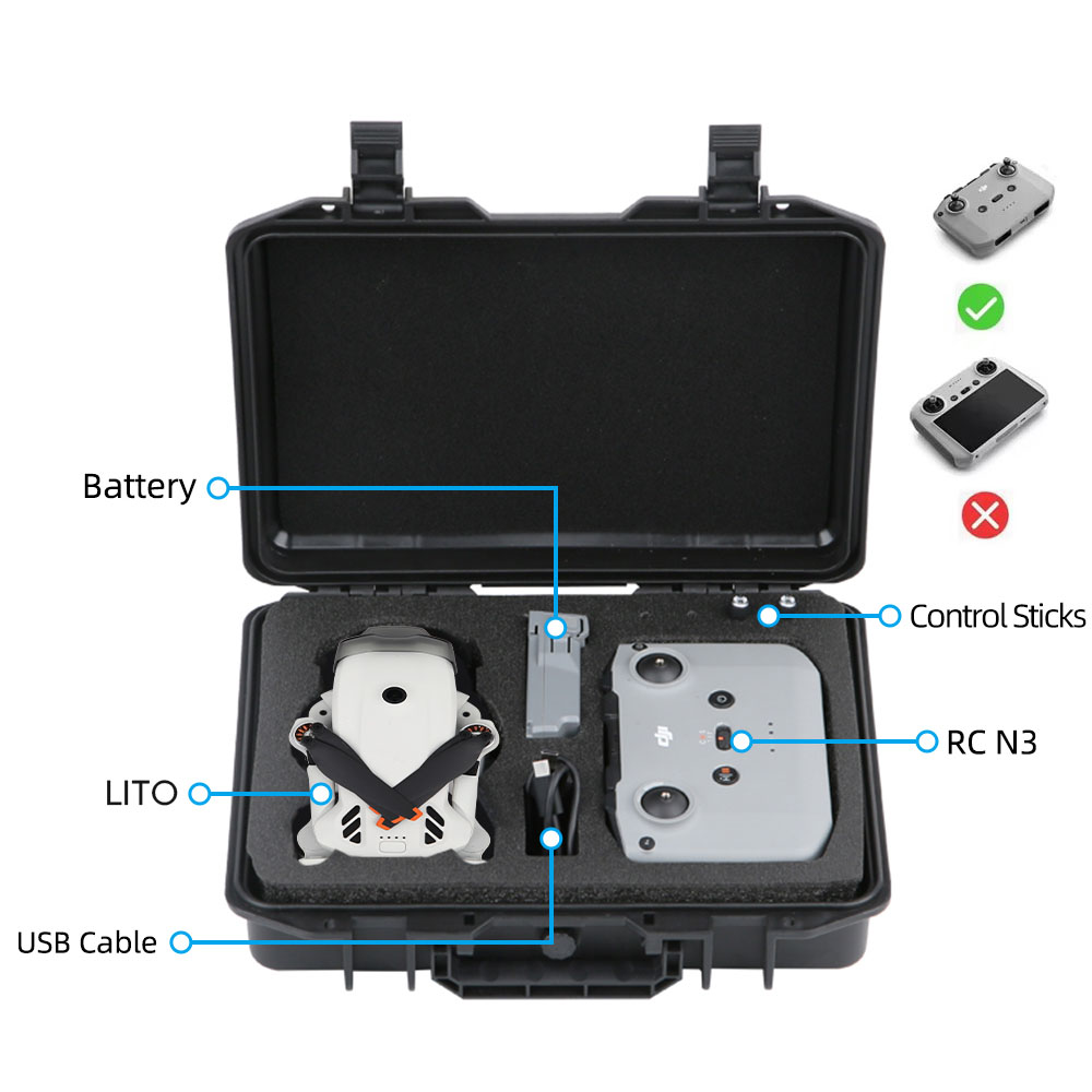 Portable Carrying Case for DJI - Rc Helicopter Bag recension och pris